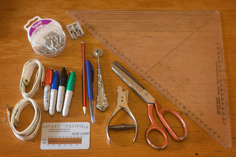 Sewing Gadgets – Are You a Minimalist or Maximalist? – pattern scissors  cloth