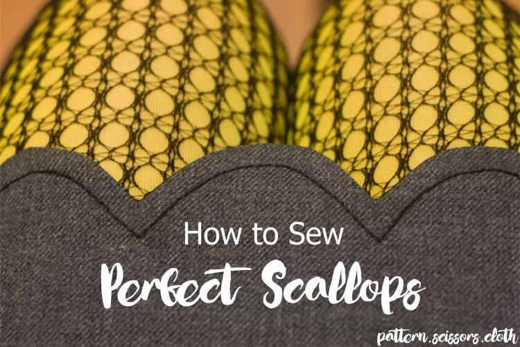How to sew perfect scallops